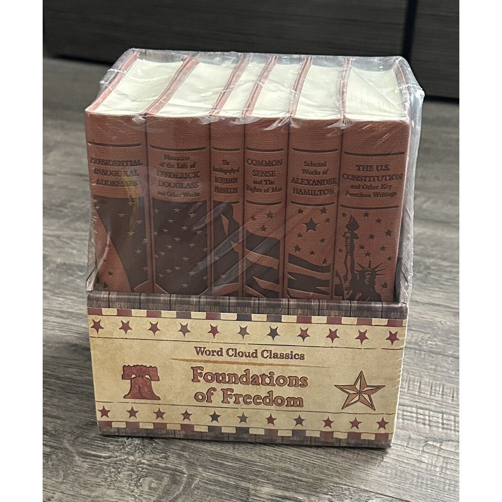 Foundations of Freedom Softcover 6 Book Box Set Faux Leather Constitution